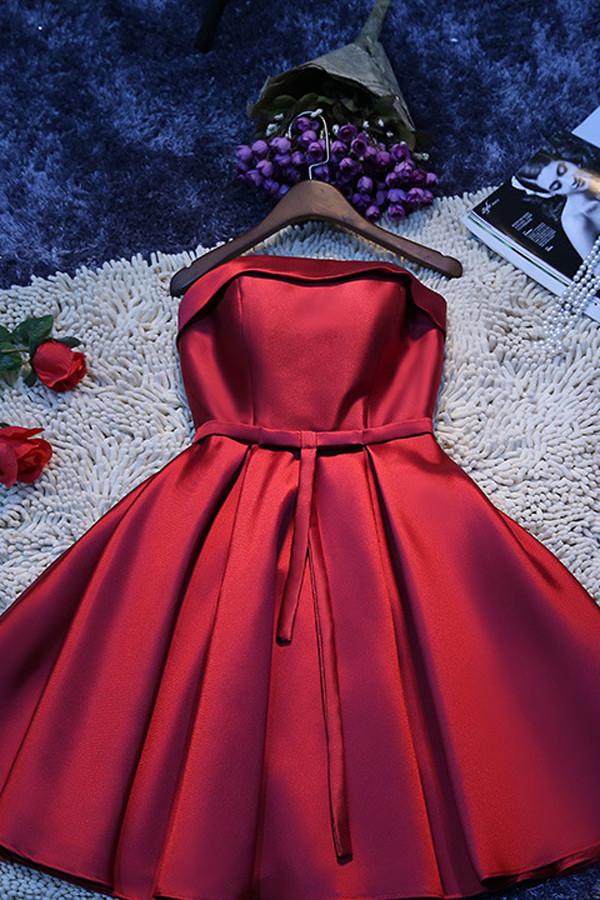 red birthday dress